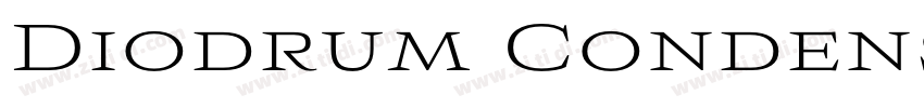 Diodrum Condensed Re字体转换